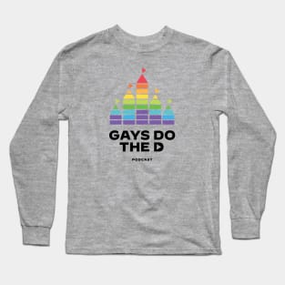 Gays Do the D Logo (Black Text) Long Sleeve T-Shirt